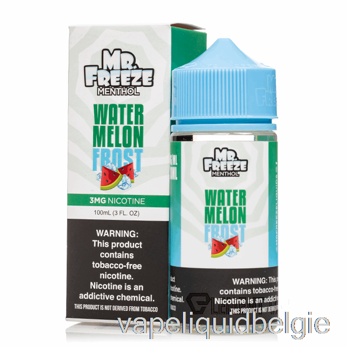 Vape Vloeibare Watermeloen Vorst - Mr Vriezer - 100ml 0mg